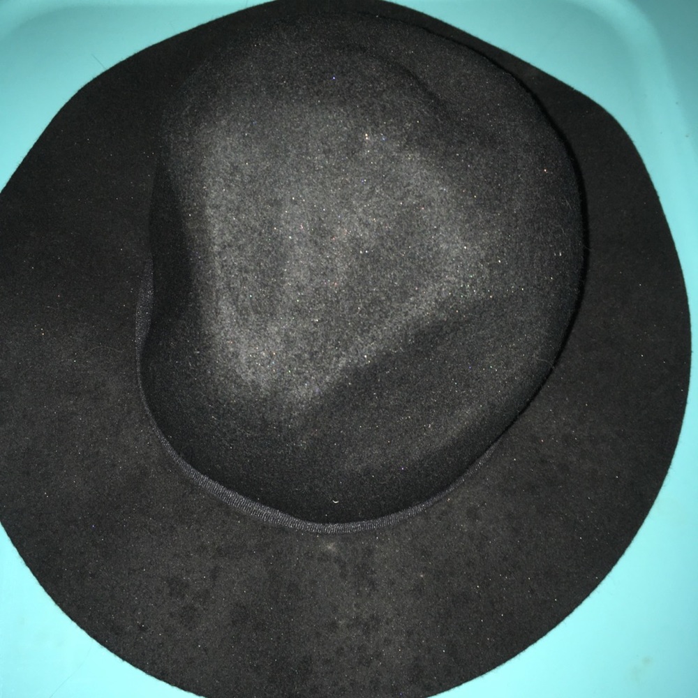 black boho hat